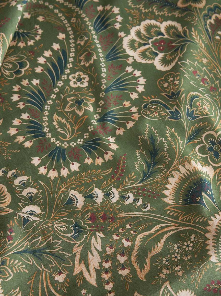 ETRO Baumwollhemd Mit Floralem Paisleymuster Grun Hemden