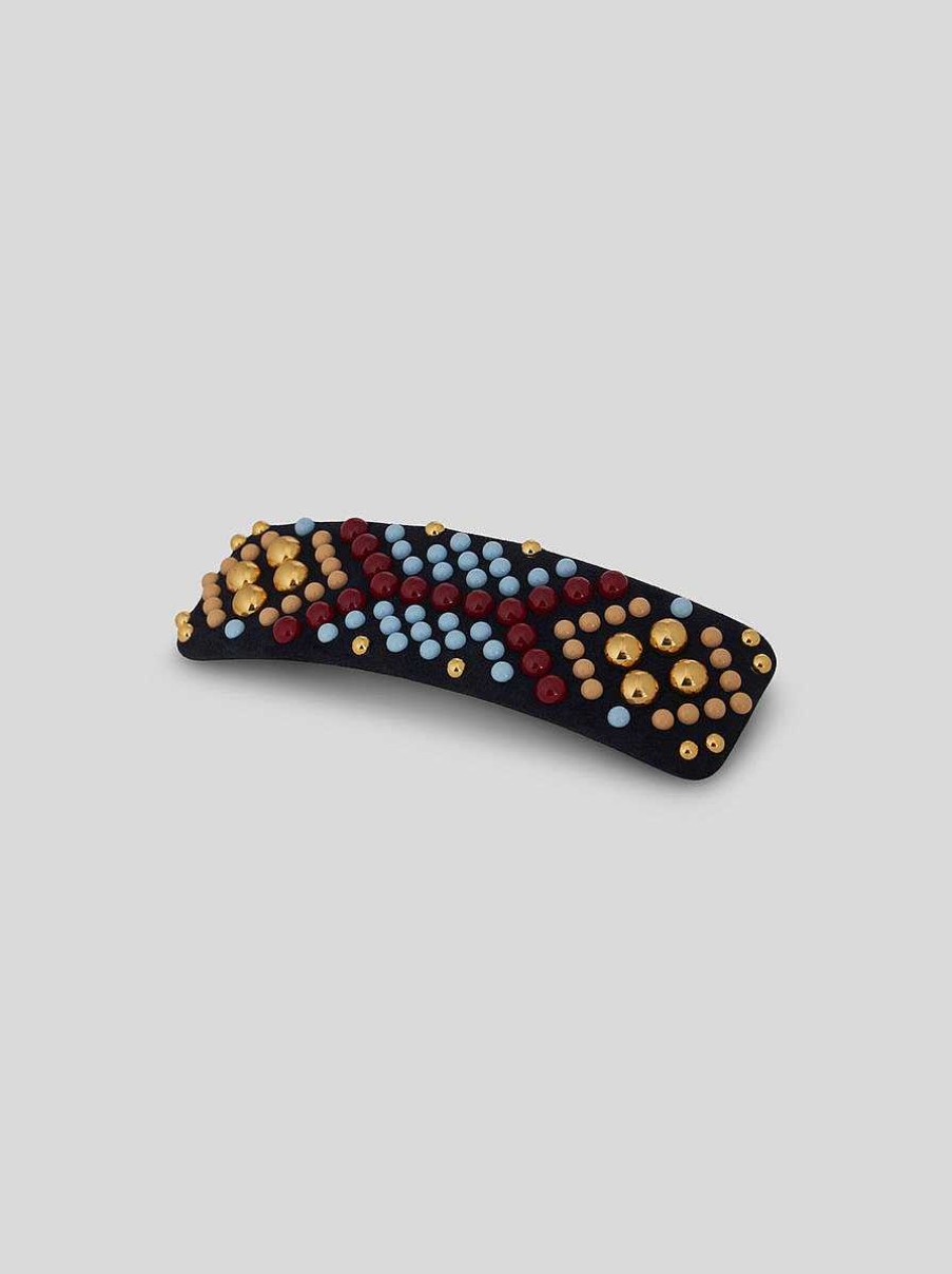 ETRO Haarspange Mit Nieten Mehrfarben Haarschmuck