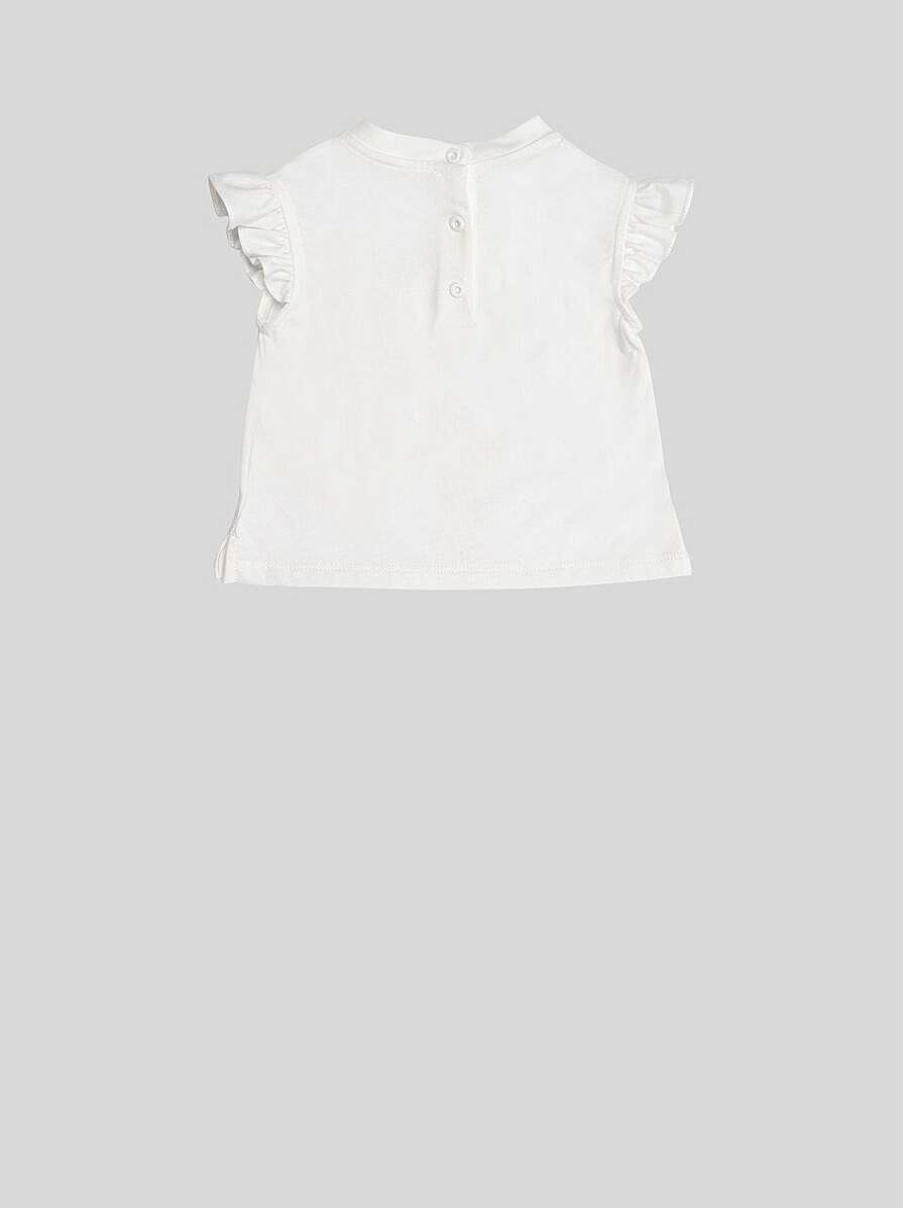 ETRO Baby-T-Shirt Mit Pegaso-Stickerei Weis Baby Madchen 12-36 Monate