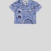 ETRO Einfarbiges Paisley-Hemd Fur Babys Hellblau Baby Junge 12-36 Monate