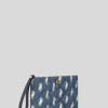 ETRO Jacquard-Beutel Navy Blau Handtaschen Und Clutches