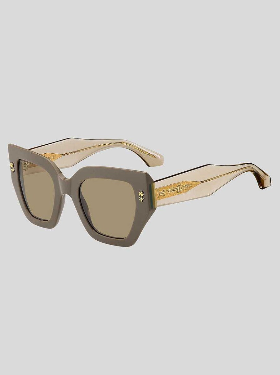 ETRO Etromania-Sonnenbrille Braun Sonnenbrille