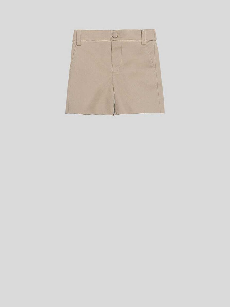 ETRO Baby-Gabardine-Bermudashorts Beige Baby Junge 12-36 Monate