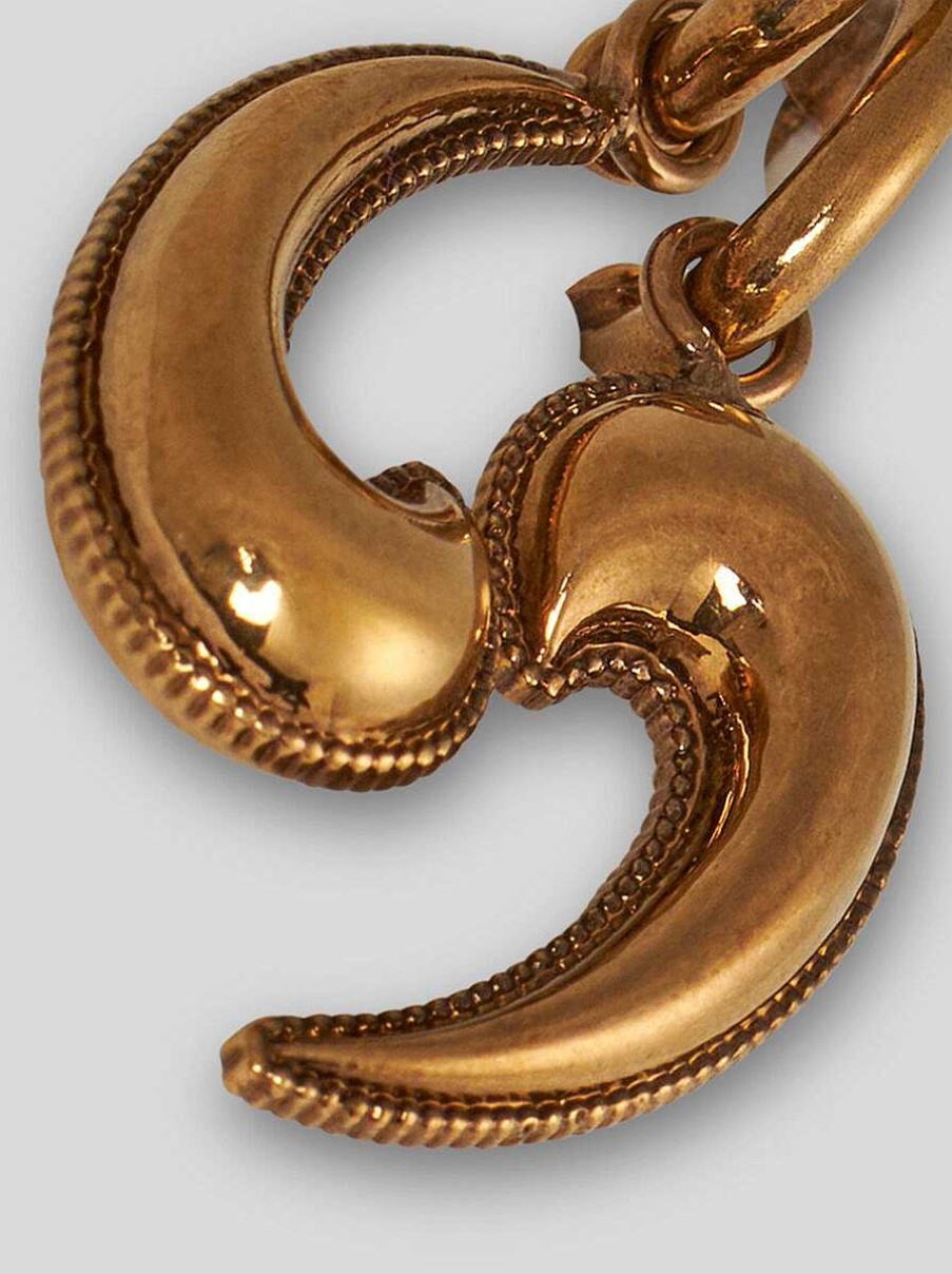 ETRO Paisley-Ohrringe Gold Modeschmuck