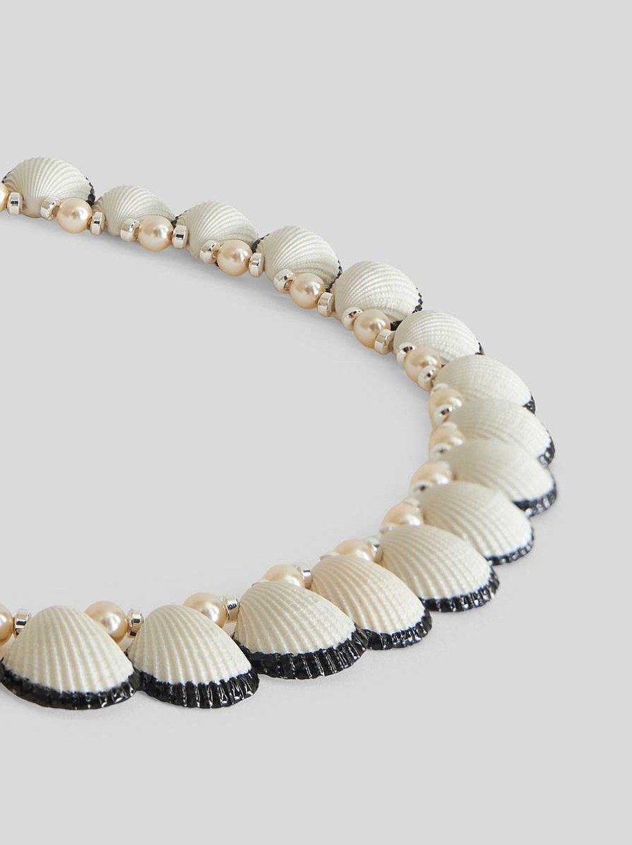 ETRO Perlen- Und Muschelkette Silber Sonstiges Zubehor