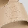 ETRO Baby-Ledersandalen Mit Pegaso Beige Baby Junge 1-9 Monate