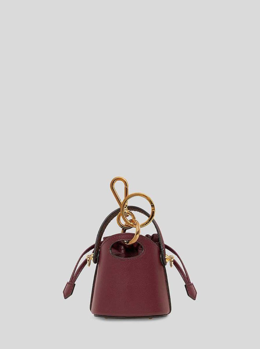 ETRO Paisley-Saturno-Charm Burgund Sonstiges Zubehor