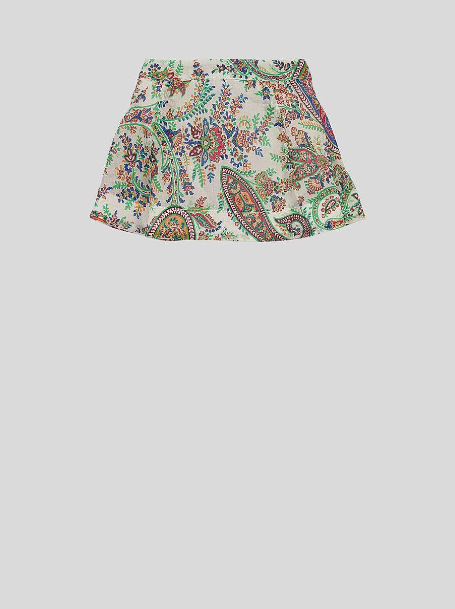 ETRO Baby-Blumen-Paisley-Rock Mehrfarben Baby Madchen 1-9 Monate