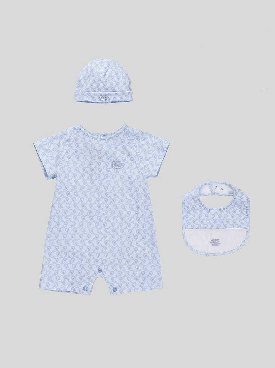 ETRO (3-Teiliges Schwangerschaftsset Mit Geschenkbox Hellblau Geschenksets