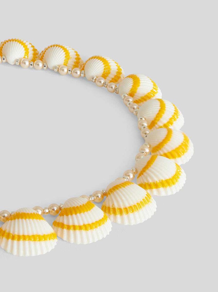 ETRO Perlen- Und Muschelkette Gelb Sonstiges Zubehor