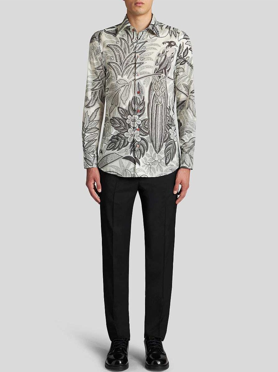ETRO Hose Mit Seitenband Schwarz Hose