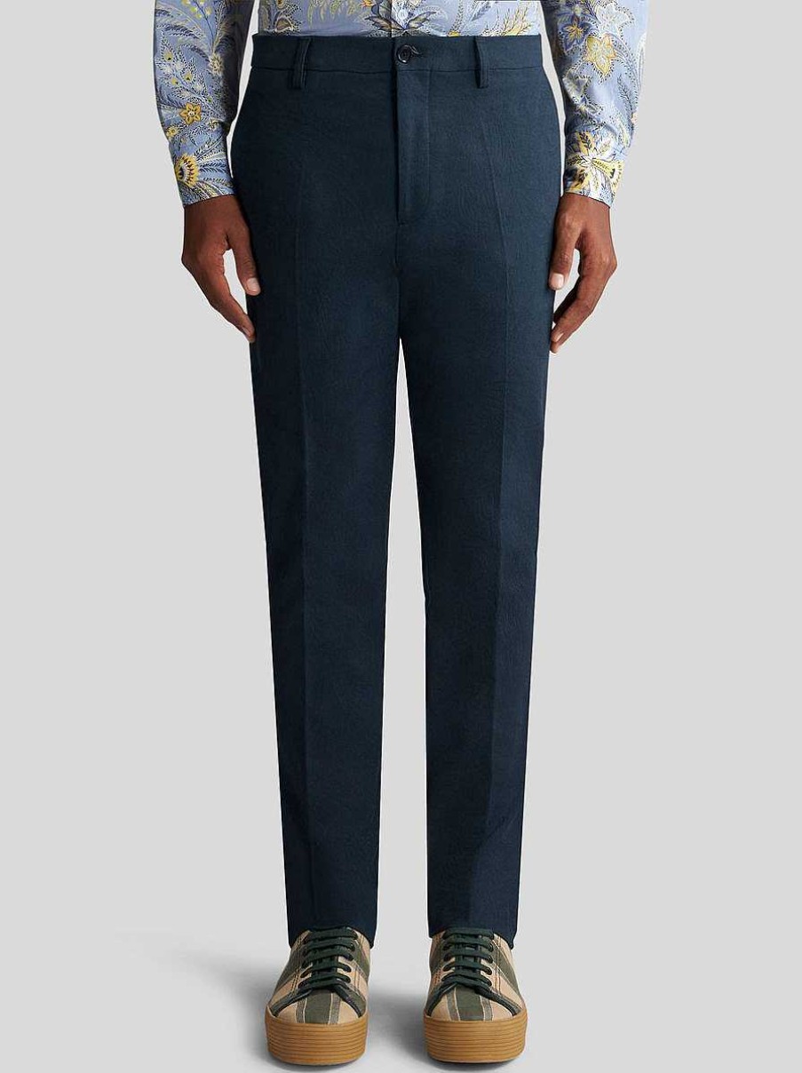 ETRO Hose Aus Paisley-Jacquard Beige Hose