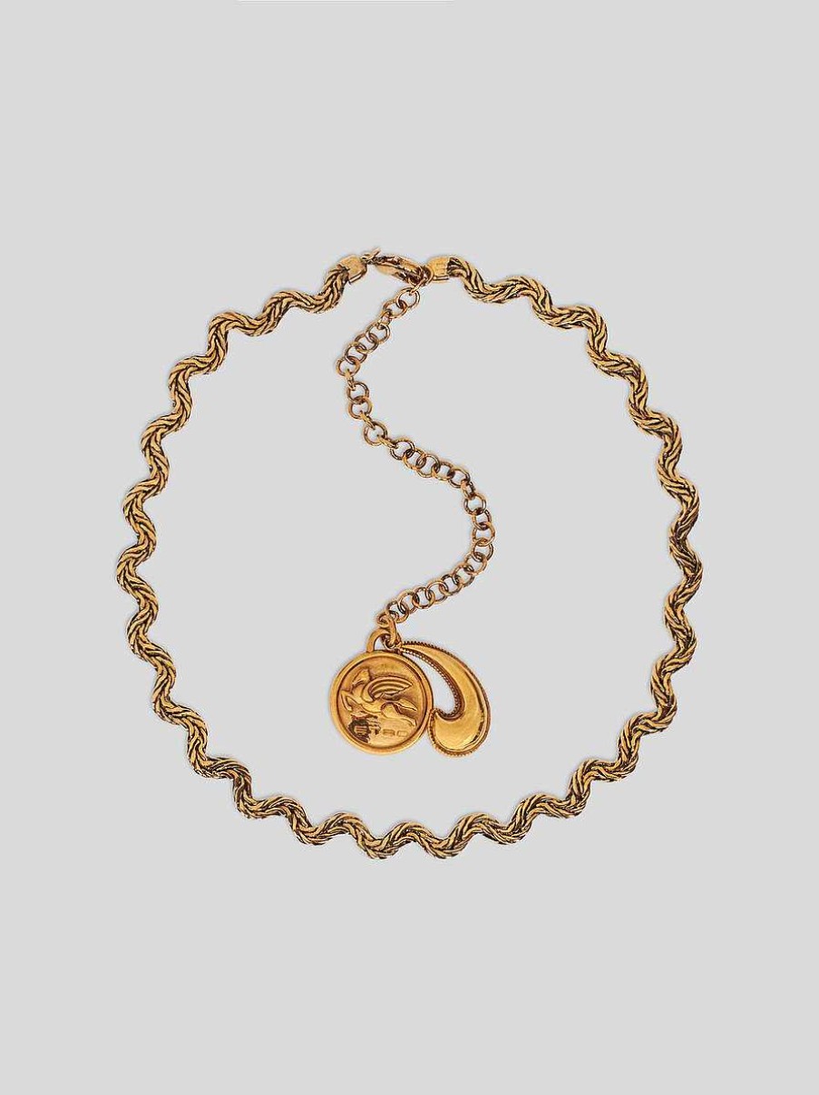 ETRO Charm-Halskette Gold Modeschmuck