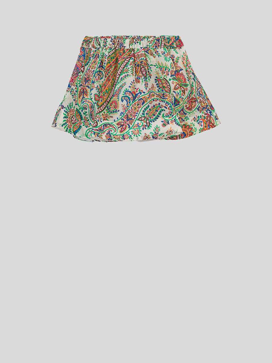 ETRO Baby-Blumen-Paisley-Rock Mehrfarben Baby Madchen 1-9 Monate