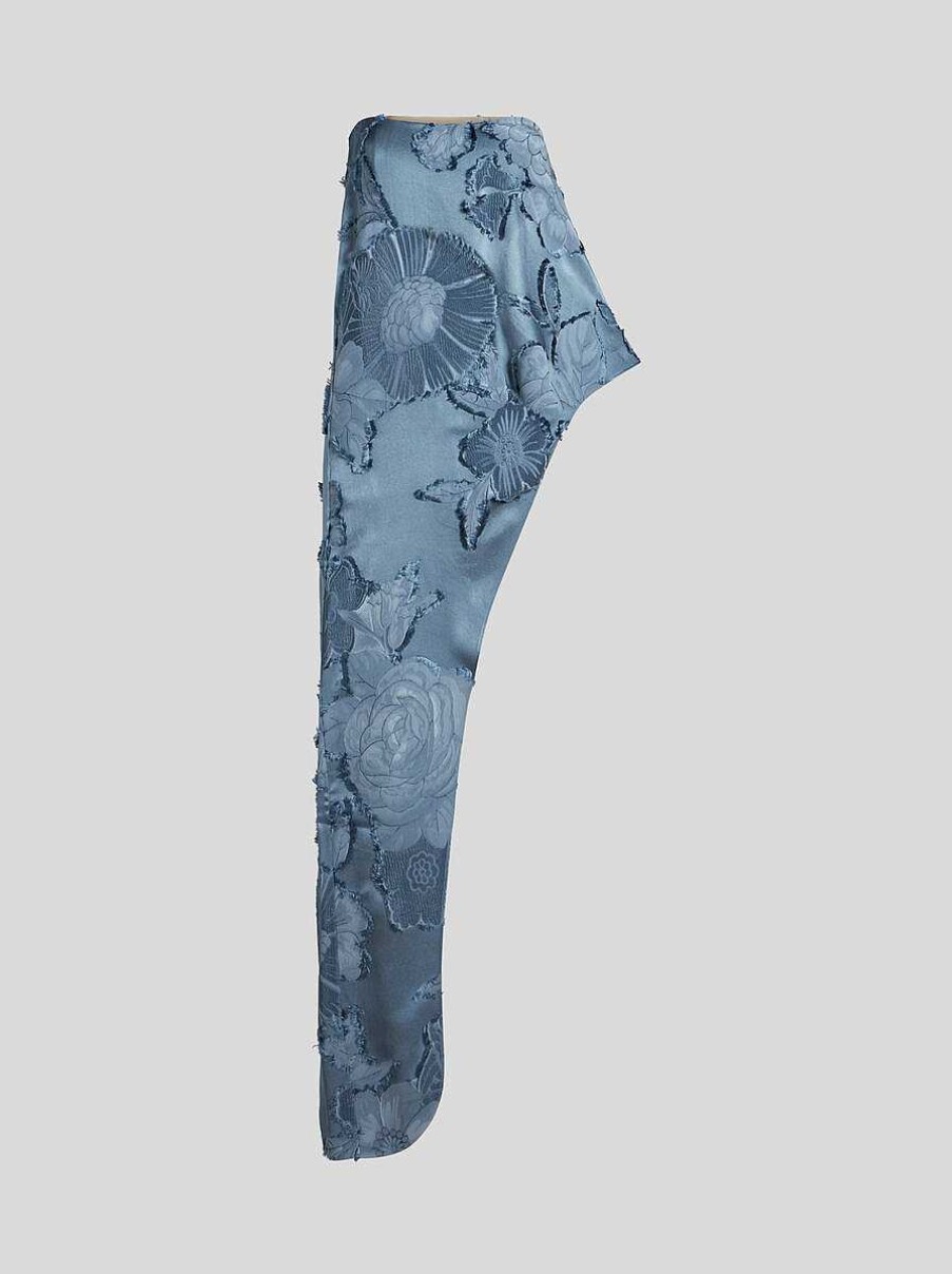 ETRO Jacquard-Oberteil Hellblau Oberteile