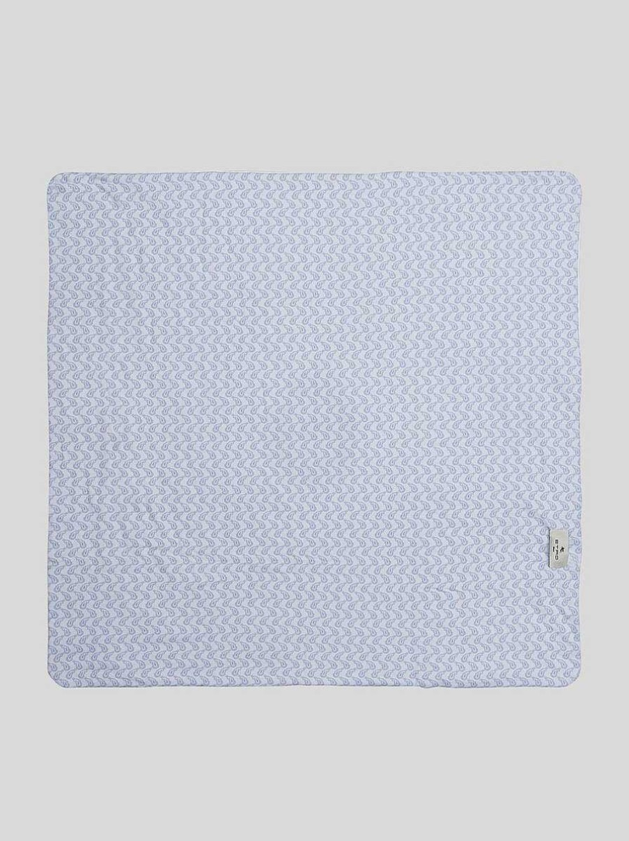 ETRO Gefutterte Mikro-Paisleydecke Mit Wappen Grau Geschenksets