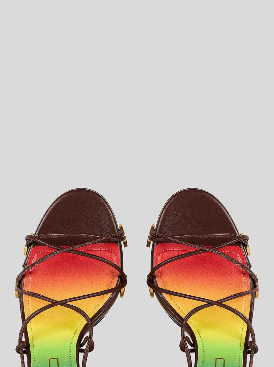 ETRO Plateausandalen Mit Riemen Und Nieten Schwarz Sandalen Und Clogs