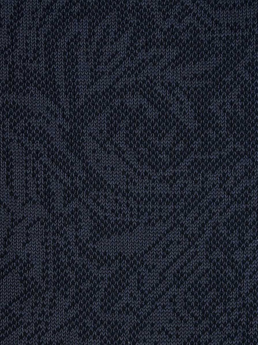 ETRO Paisley-Jacquard-Socken Navy Blau Socken