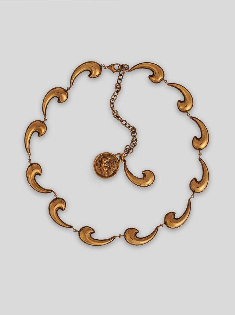 ETRO Paisley-Halskette Gold Modeschmuck