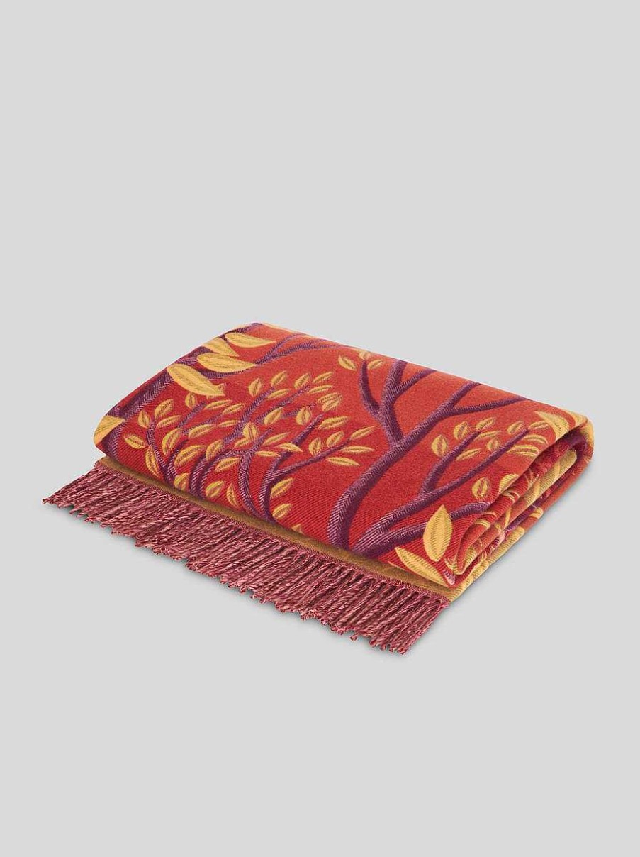 ETRO Amy Lincoln Uberwurf Fur Etro (135 X 165 Cm) Rosa Wurfe