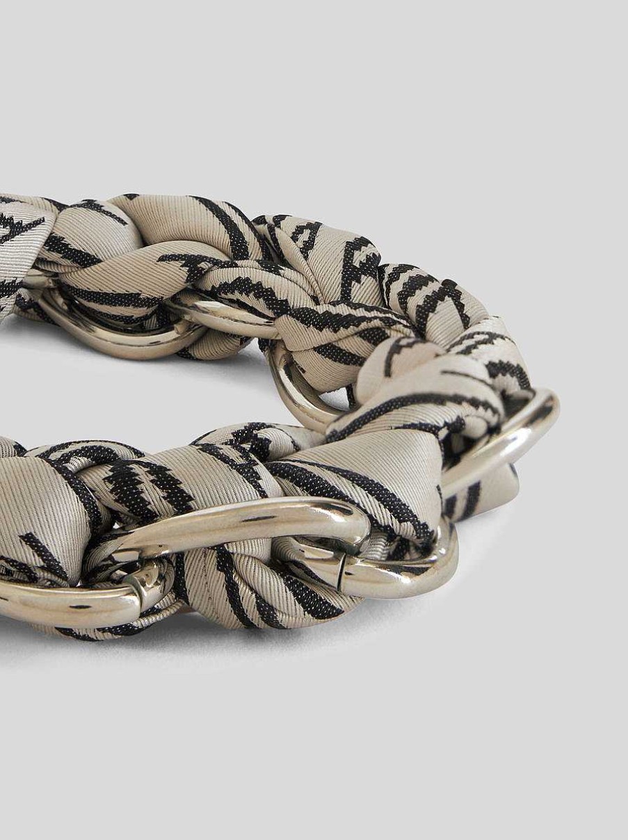 ETRO Halskette Mit Geflochtener Kette Silber Sonstiges Zubehor