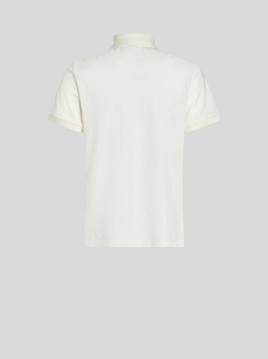 ETRO Poloshirt Mit Aufgesticktem Pegaso Navy Blau Polo-Shirts