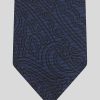 ETRO Seidenkrawatte Mit Grafischen Paisley-Motiven Navy Blau Krawatten Und Einstecktucher